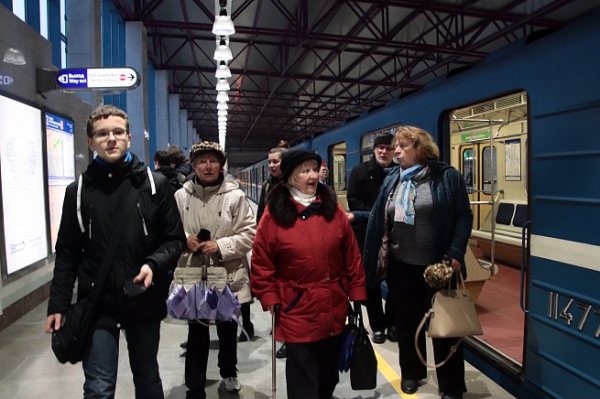 В Петербурге со второй попытки открыли метро 