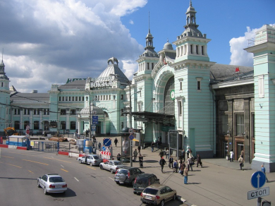 Собянин и Белозеров открыли новые платформы на Белорусском вокзале Москвы