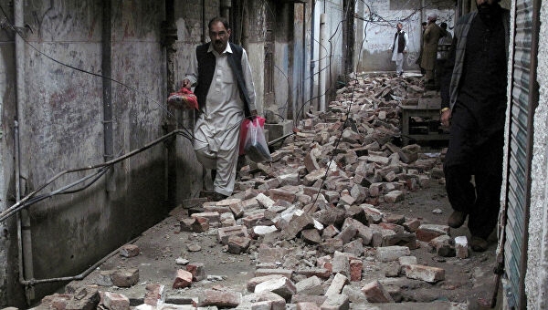 <br />
При землетрясении в Пакистане погибли пять человек<br />
